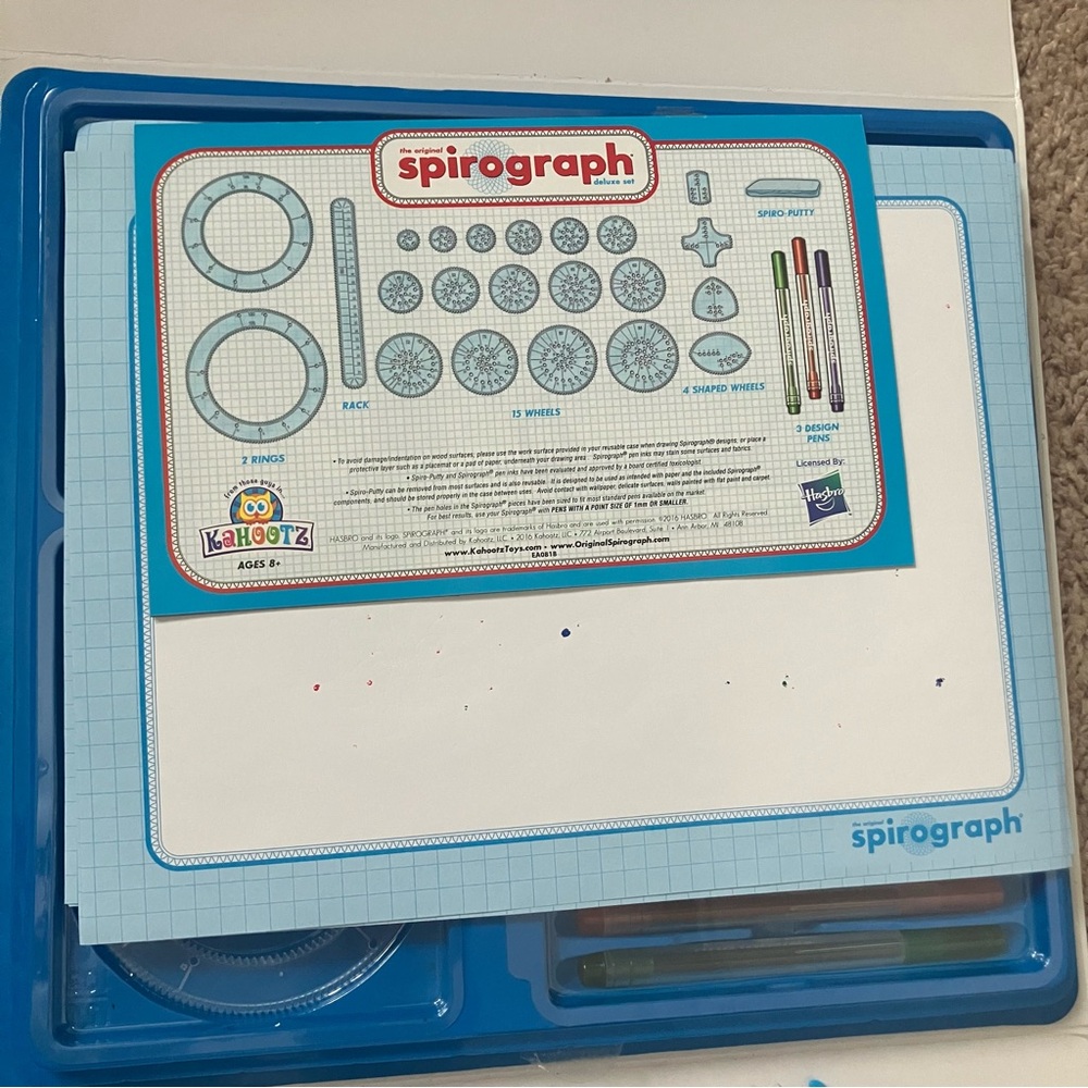 THE ORIGINAL SPIROGRAPH THE DELUXE SET - Picture 6 of 7